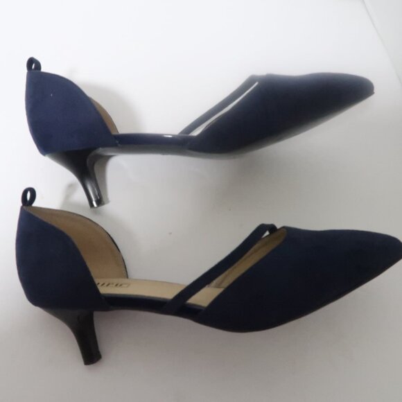 IDIFU Navy Blue Women's Heels - Picture 6 of 11